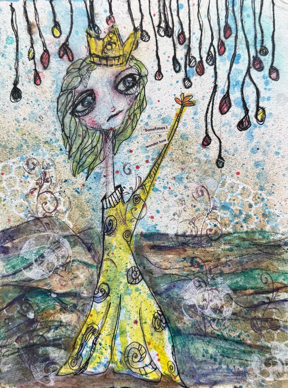 9x12" MixedMedia on board